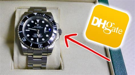 Unboxing and review Rolex Submariner DHgate 